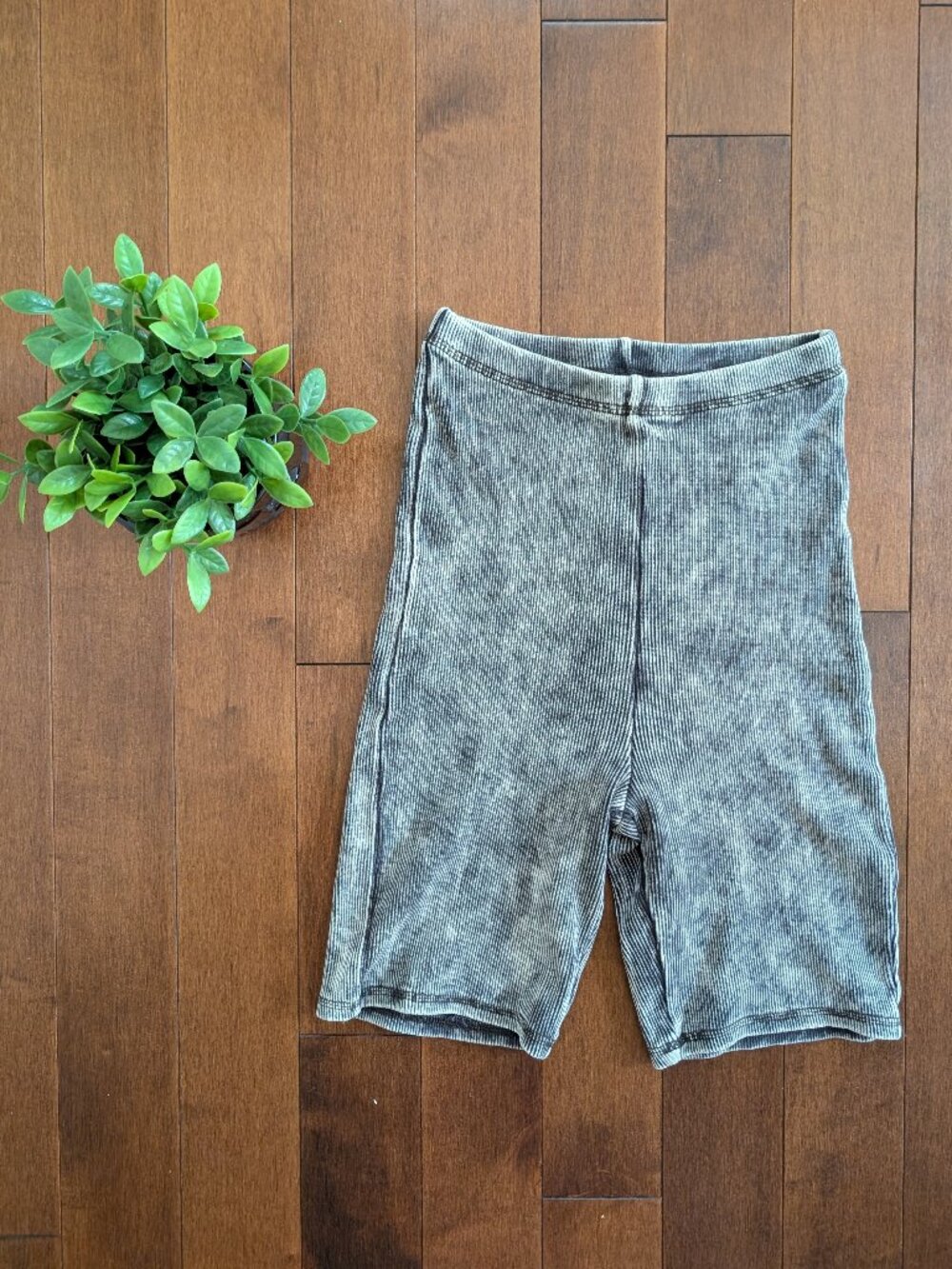 OUT FROM UNDER RYAN RIBBED BIKE SHORTS
